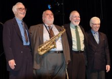 Dave Brubeck, Bobby Militello, Michael Moore and Randy Jones